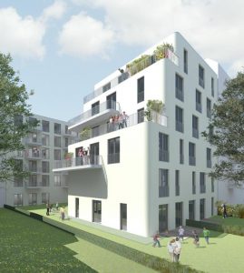 Außenansicht Hof - Projektentwicklung Berlin Alt Treptow